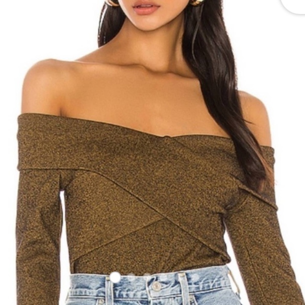 CAPULET Off The Shoulder Bodysuit NWT